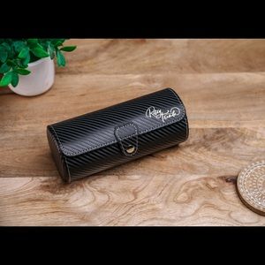 3 Slots Leather Watch Travel Case